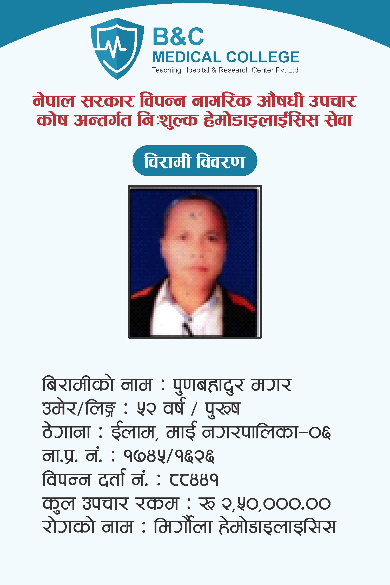 bipannata