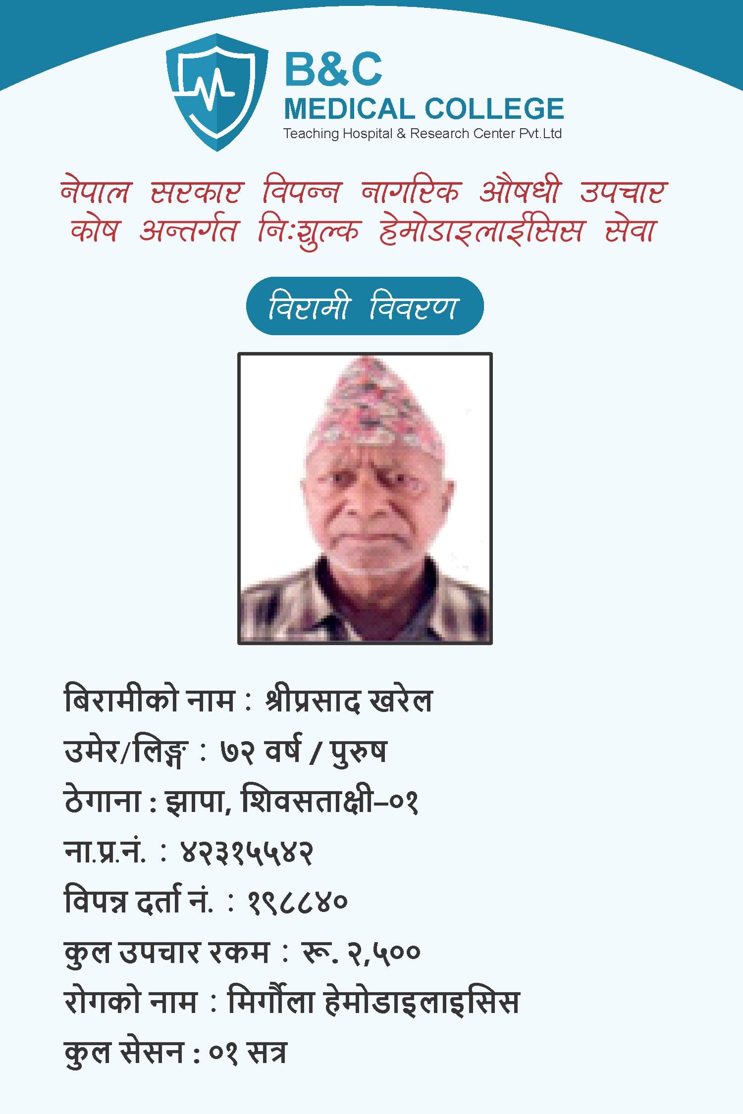 bipannata
