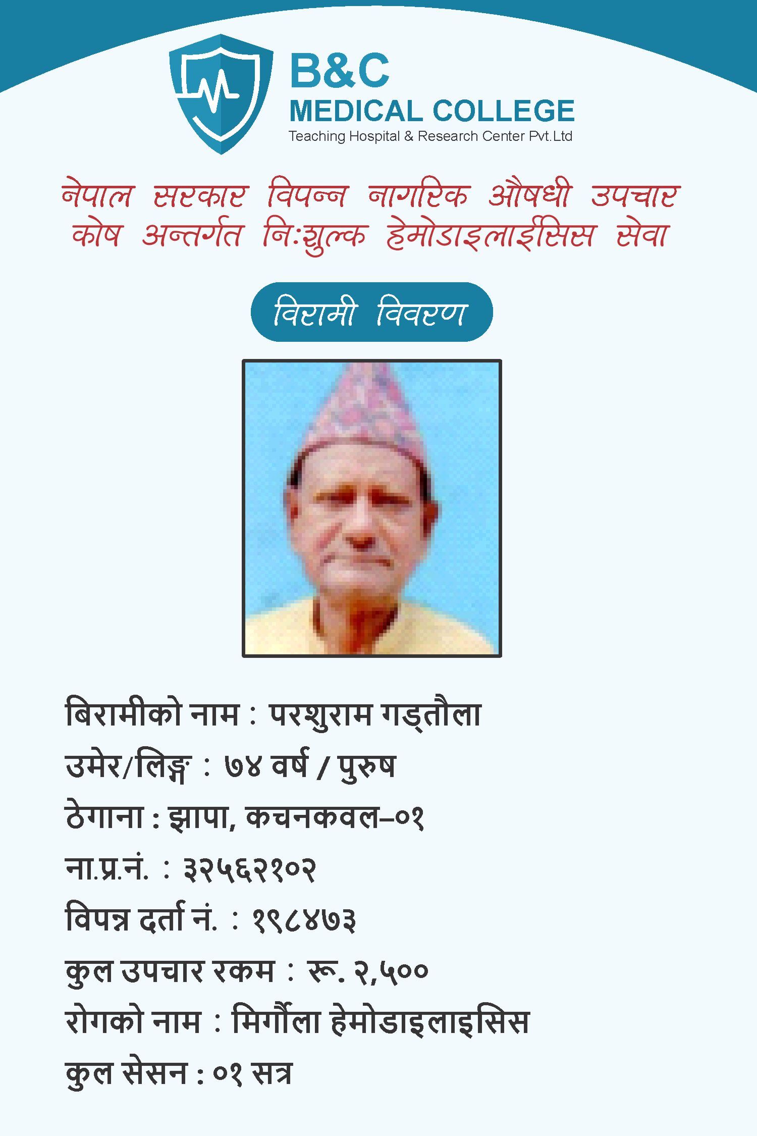 bipannata